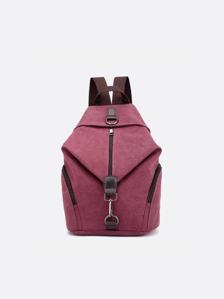 sac à dos toile rouge