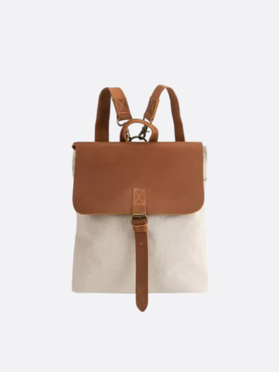 sac à dos vintage blanc