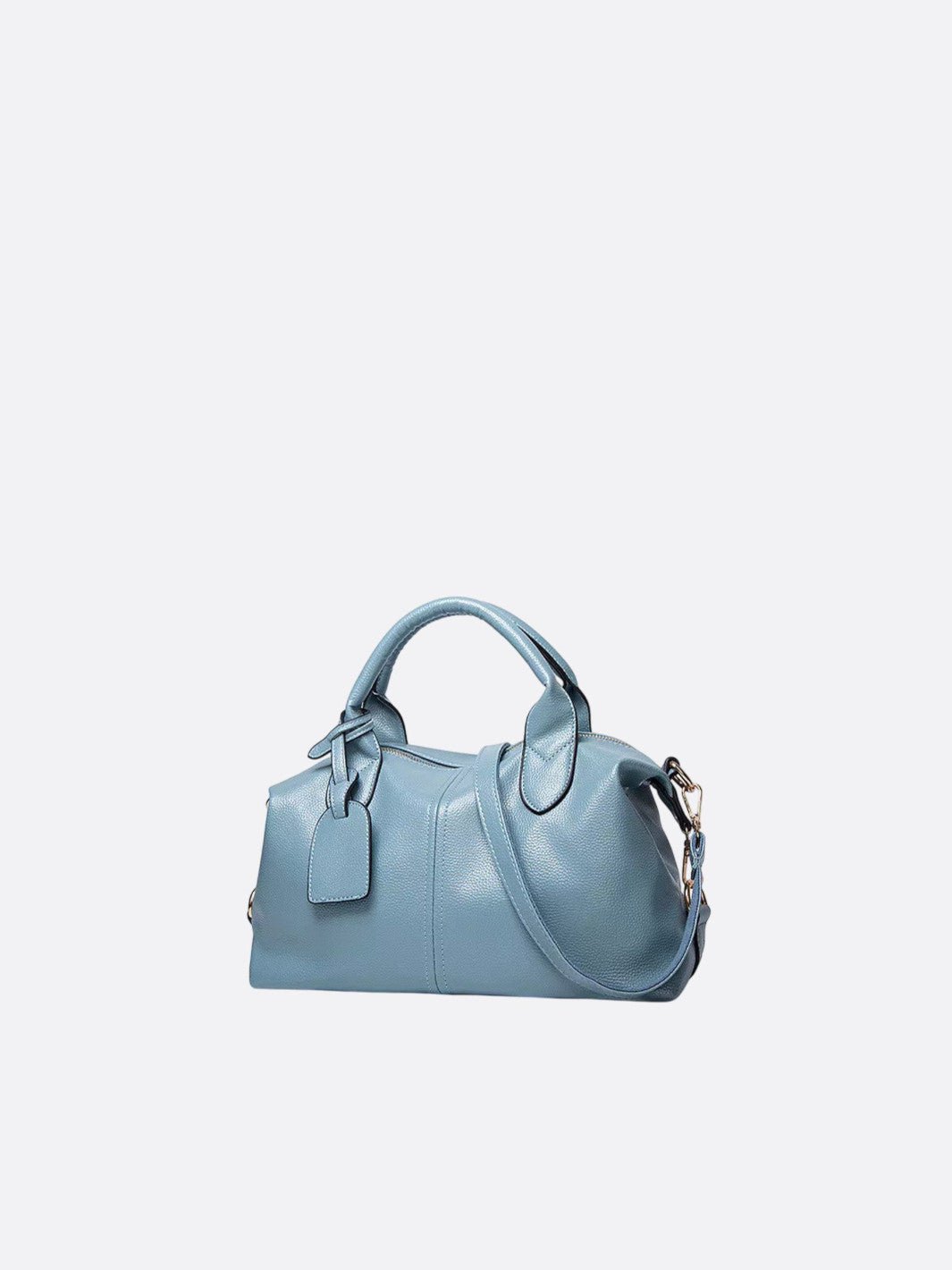 sac à main bandoulière cuir bleu