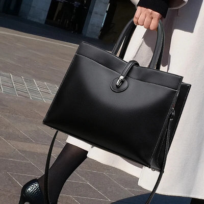 sac à main cuir noir femme