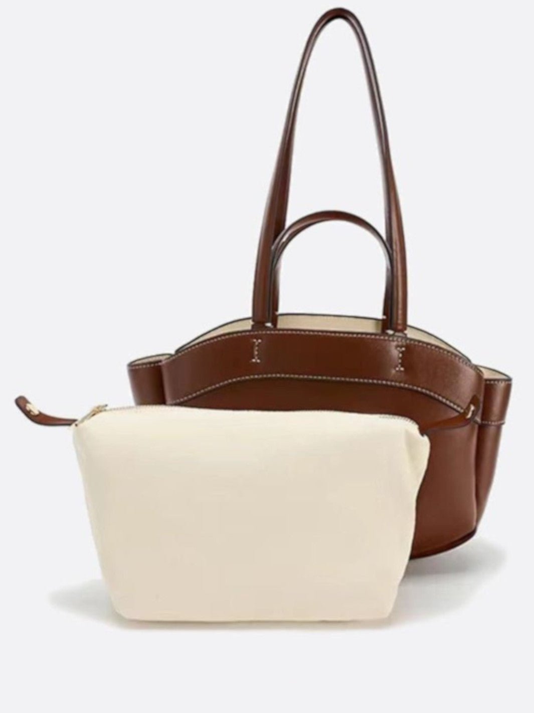 Sac à main cabas cuir