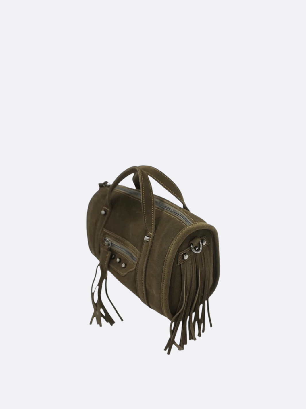 Sac à main daim vert