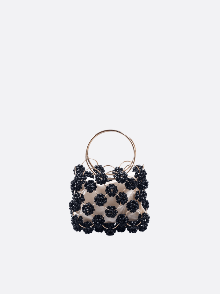 sac à main perle noir