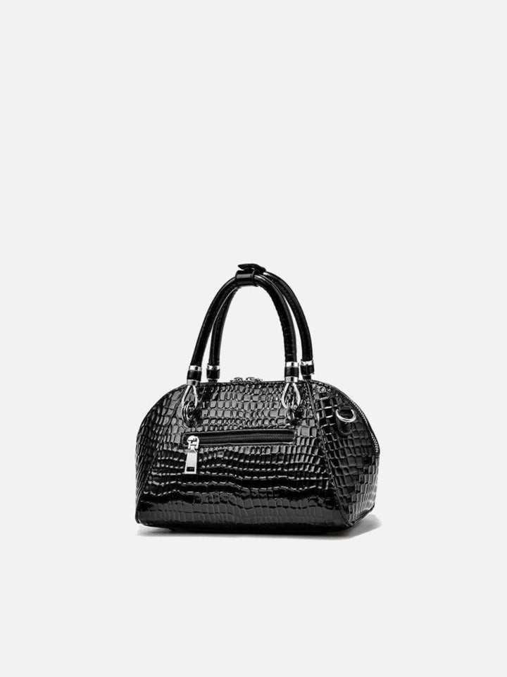 Sac à main effet croco <br>Marzio