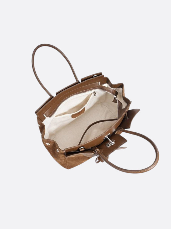 Sac à main en daim <br>Sable