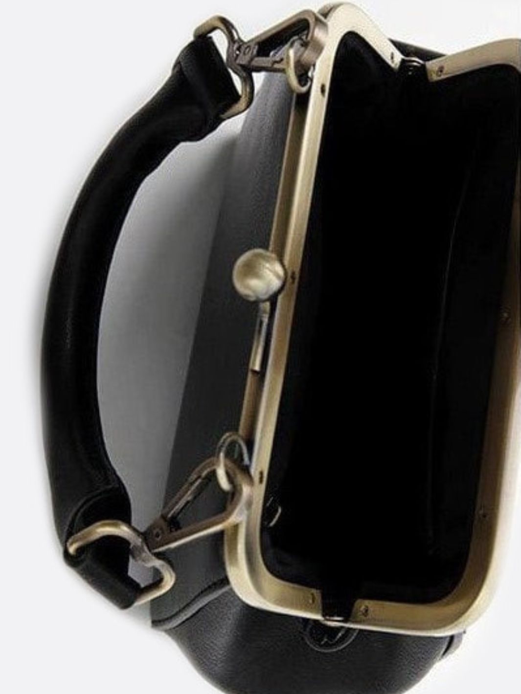 Monnaie Cuir Fermoir Porte Monnaie Vintage Sac à Main En Forme De Porte-monnaie Rétro En Cuir – Gonsac