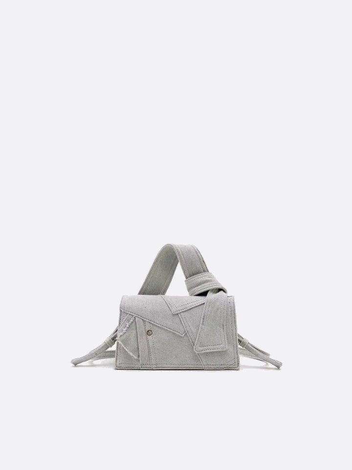 sac à main jean gris