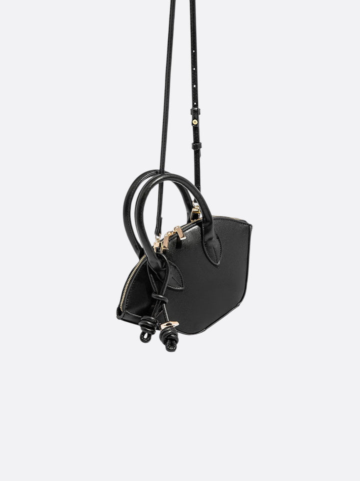 Sac à main mini cabas avec bandoulière