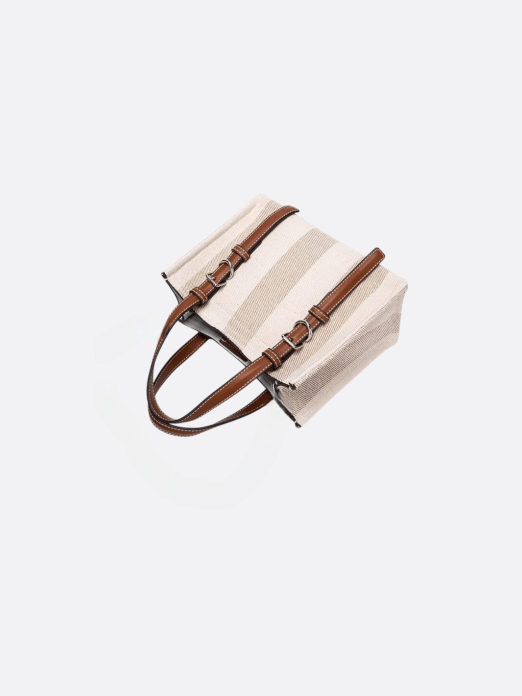 Sac à main toile et cuir <br>Tilio