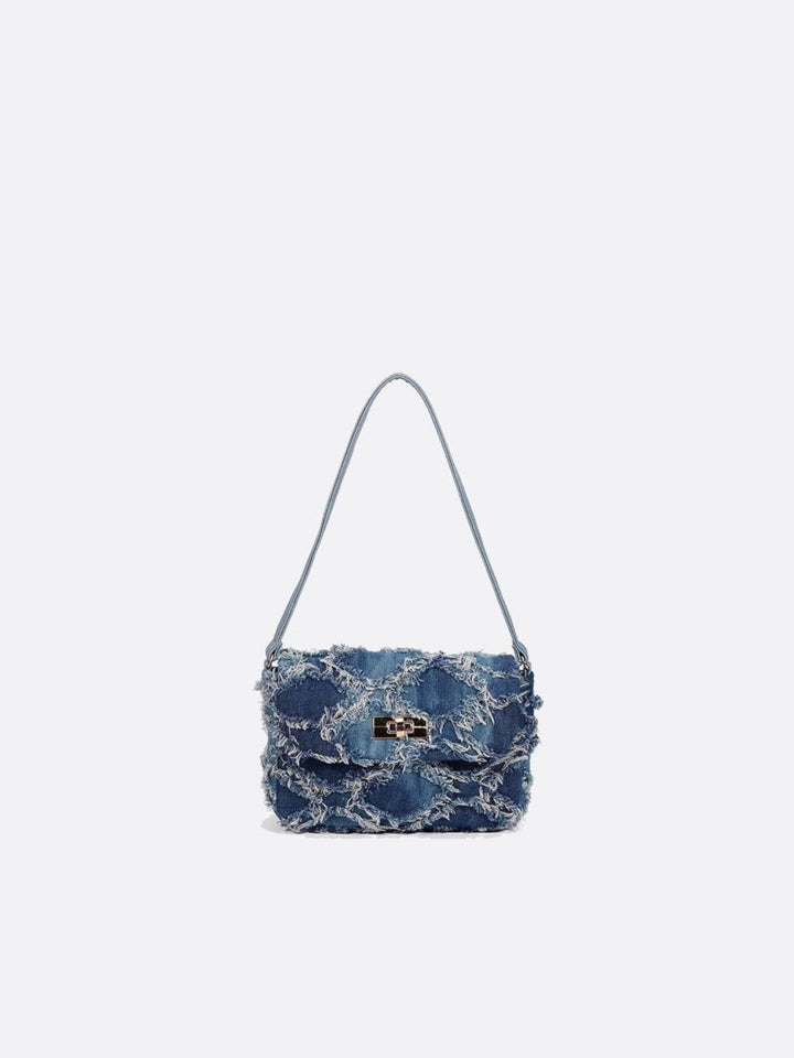 Sac porté épaule en jean