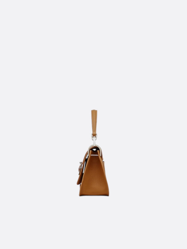 Sac à rabat en cuir