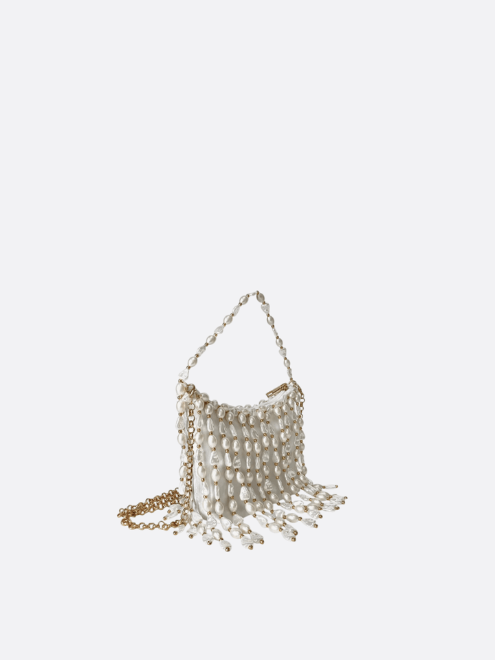 sac perle blanche