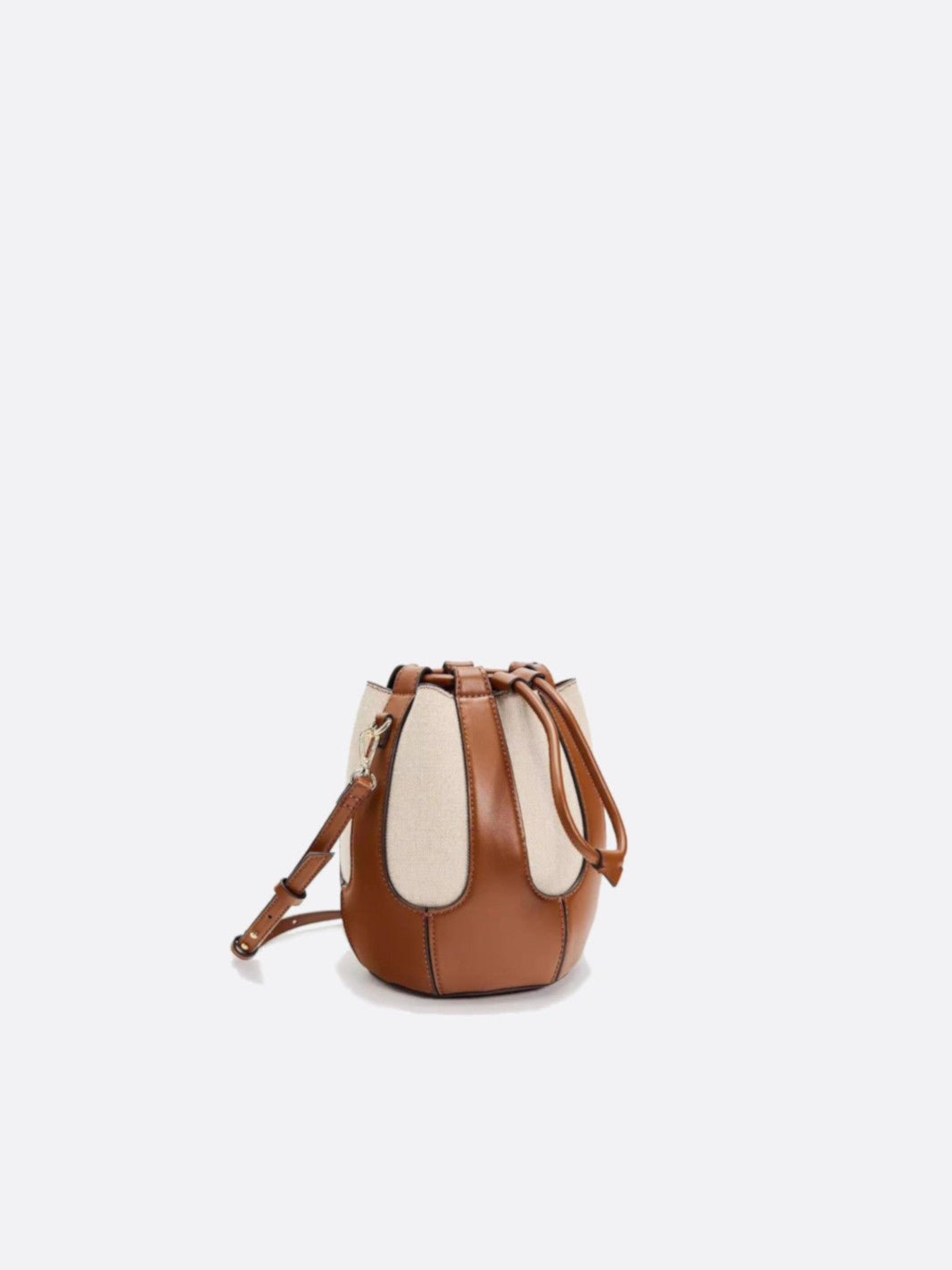 sac toile et cuir femme