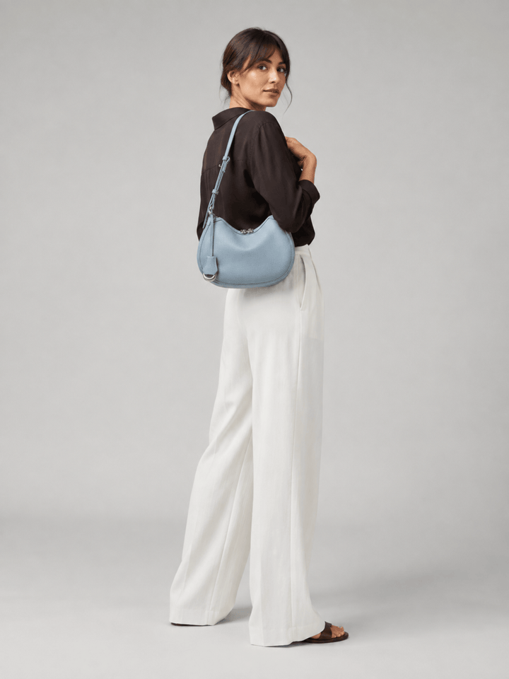 sac a main demi lune bandouliere