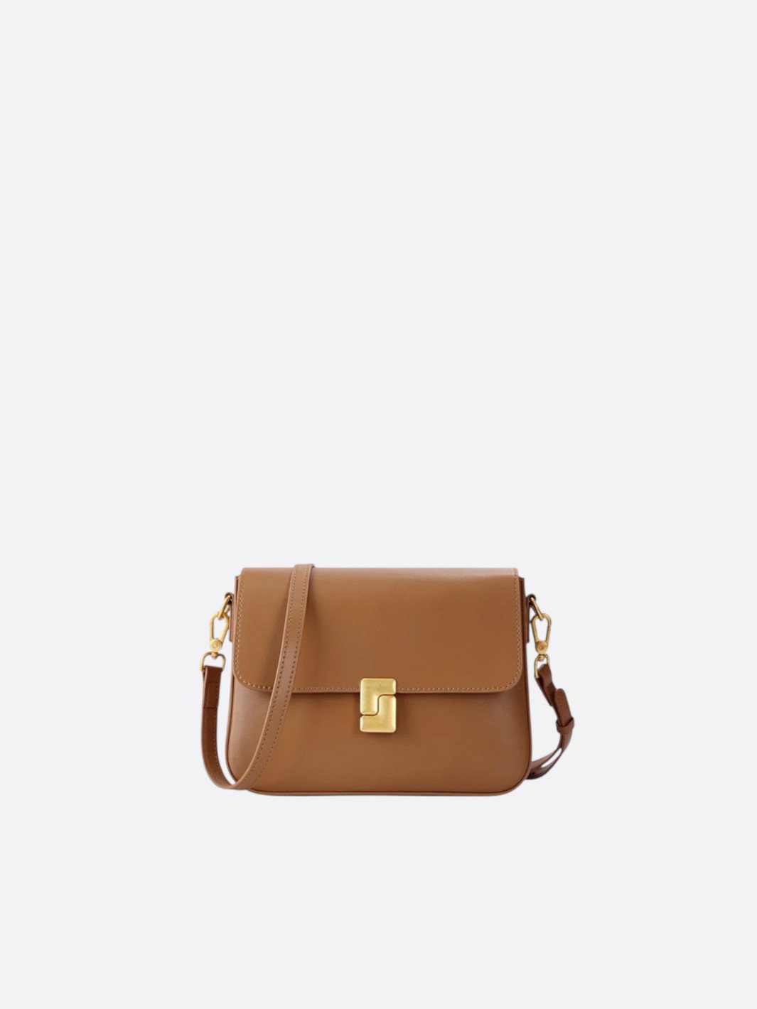 sac bandoulière cuir camel