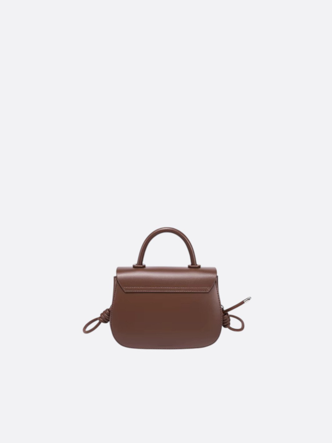 Sac bandoulière en cuir lisse