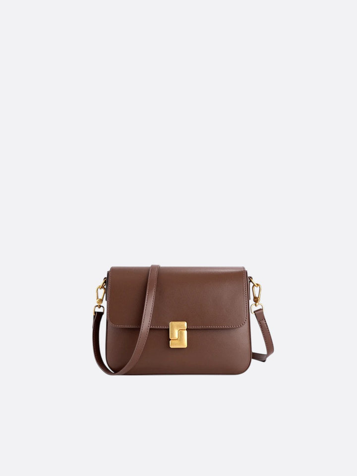 sac bandoulière cuir marron