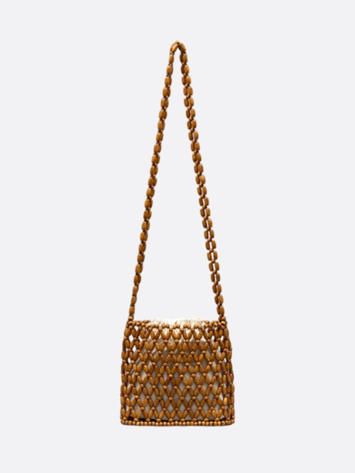 sac perle marron clair