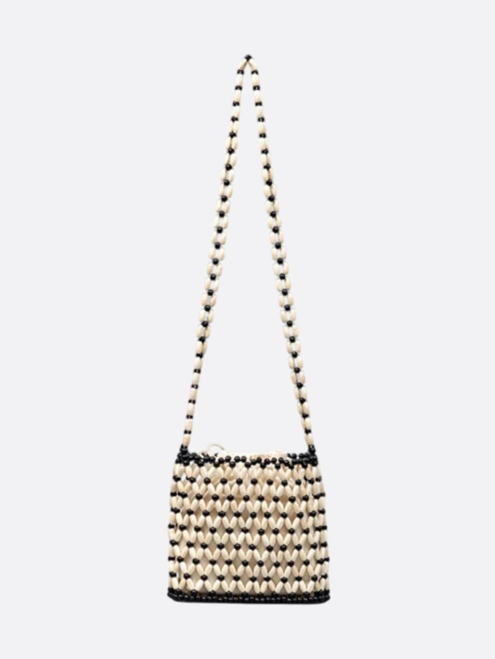 sac perle noir et blanc