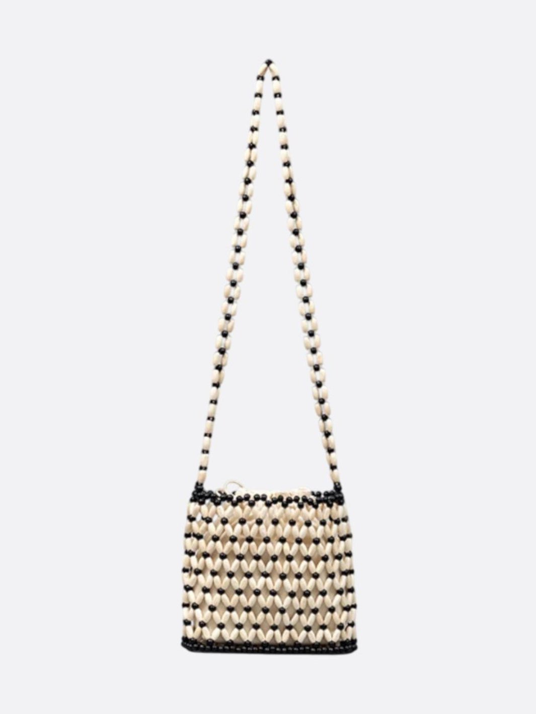 sac perle noir et blanc