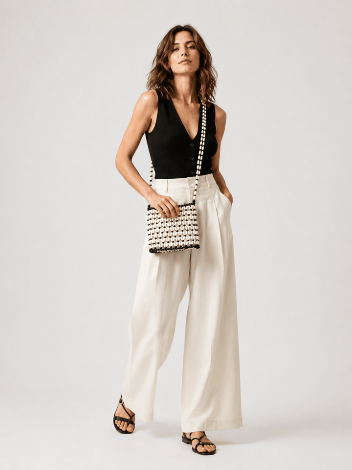 sac bandoulière femme perle