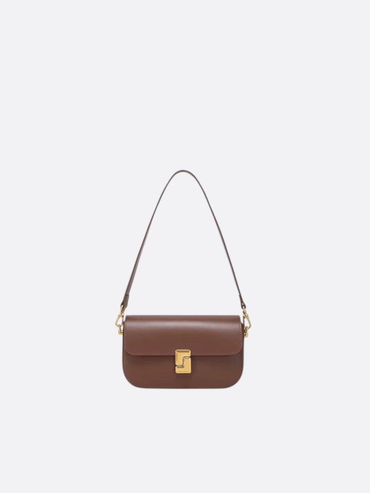 sac bandoulière rectangulaire cuir