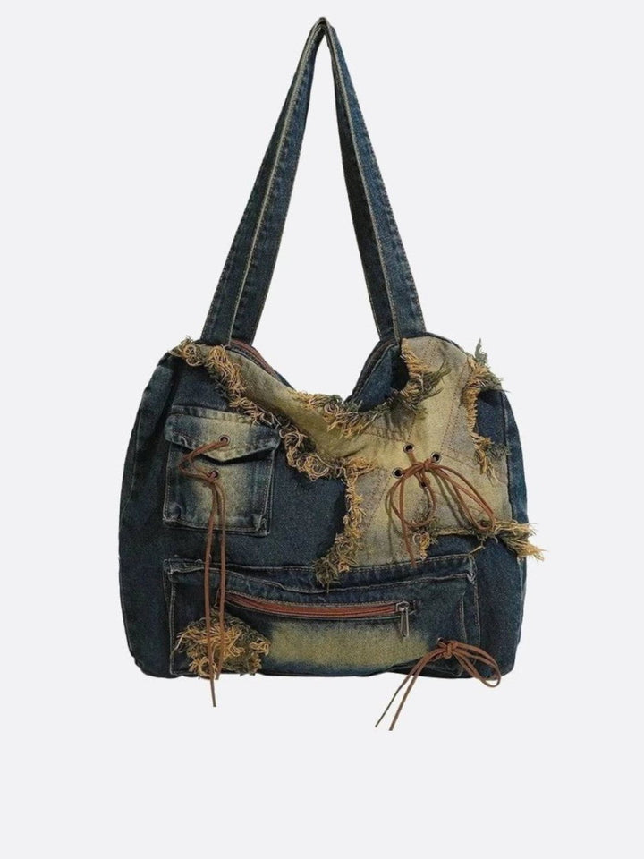 Sac besace jean