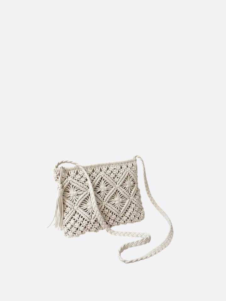 sac bandoulière macramé