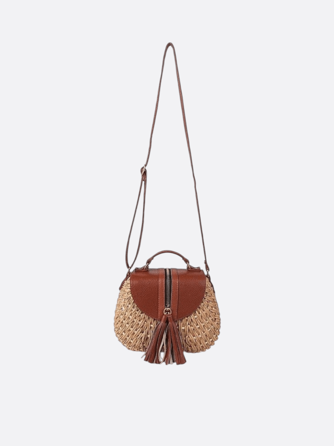 Sac besace paille