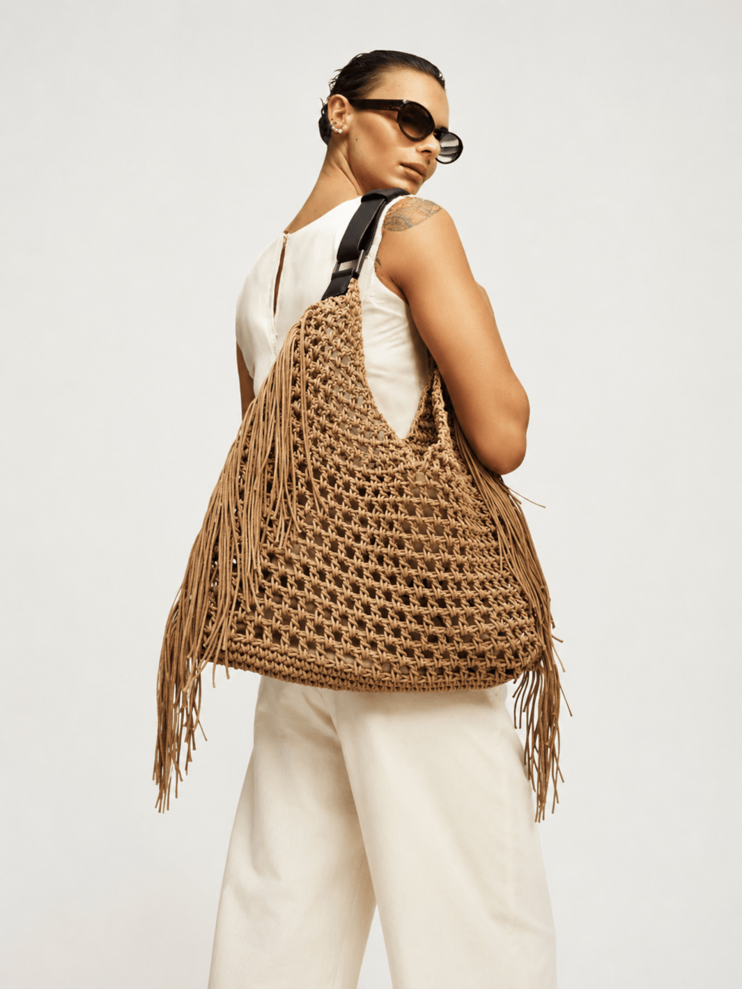 sac paille femme