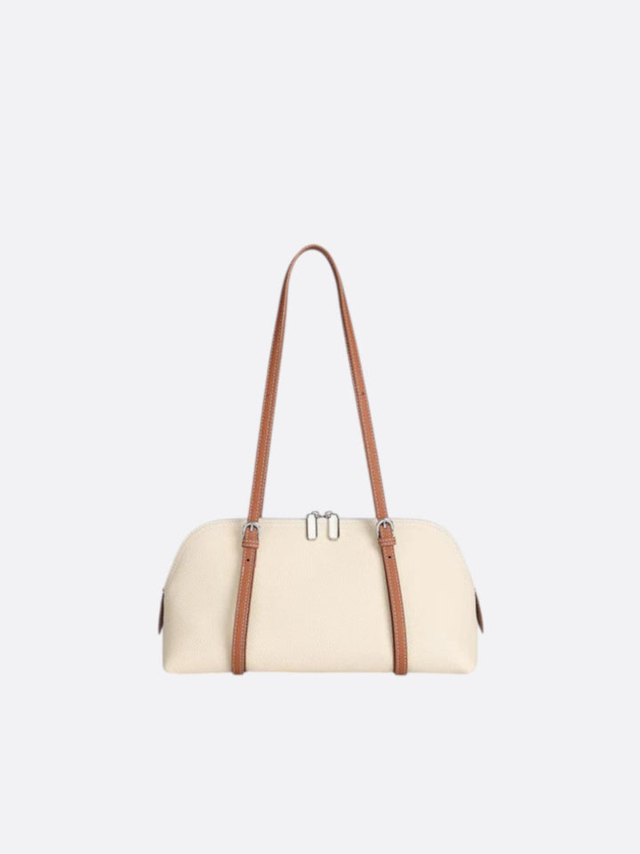sac bowling blanc et camel