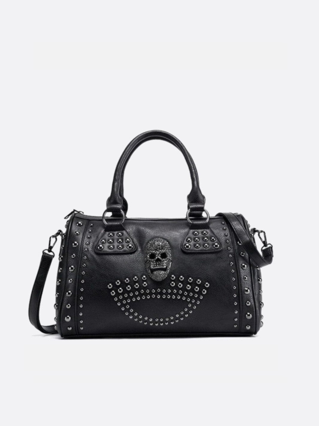 Sac bowling noir clouté