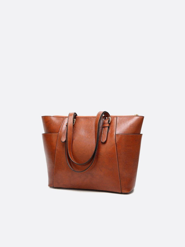 sac cabas femme cuir camel
