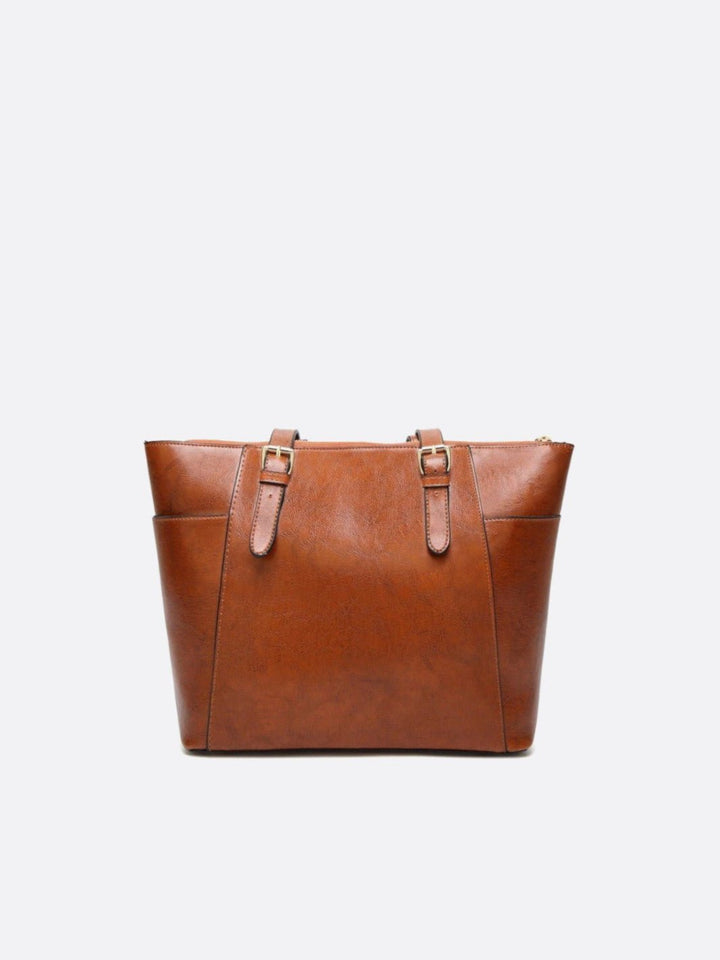 sac cabas camel cuir