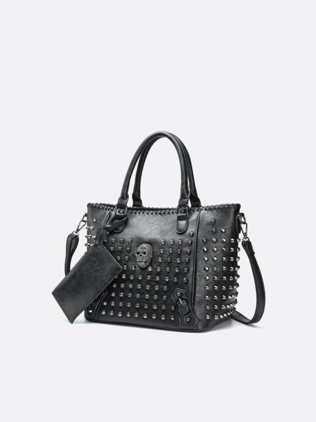 sac noir cloute femme