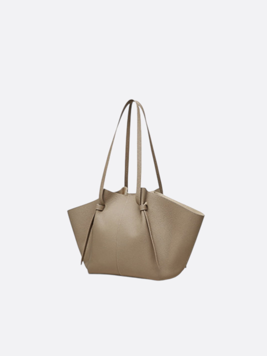 sac cabas cuir rigide