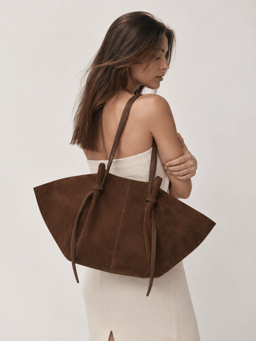 Sac cabas daim femme