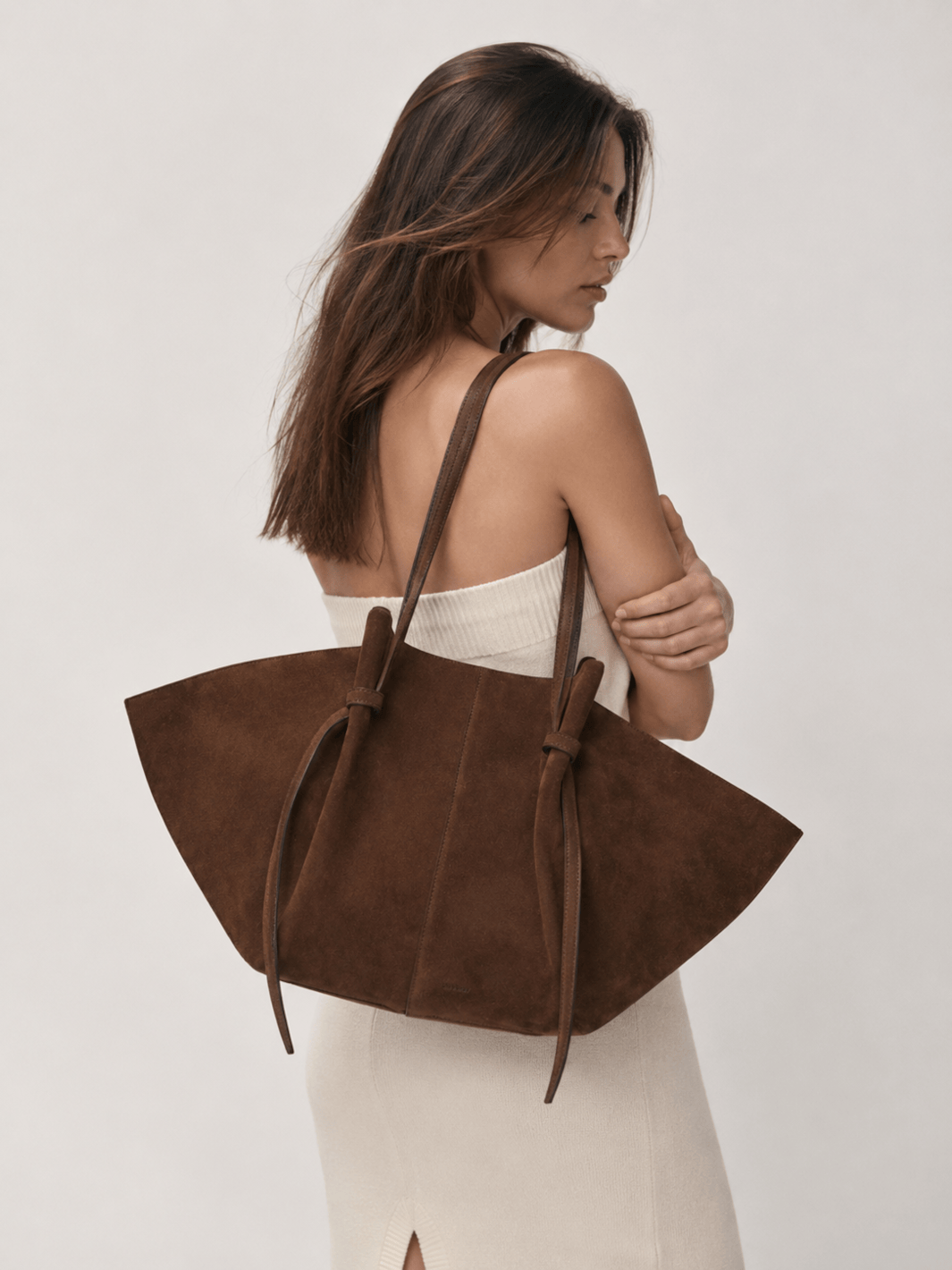 Sac cabas daim femme