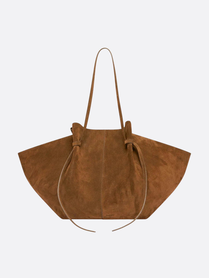 Sac cabas daim camel
