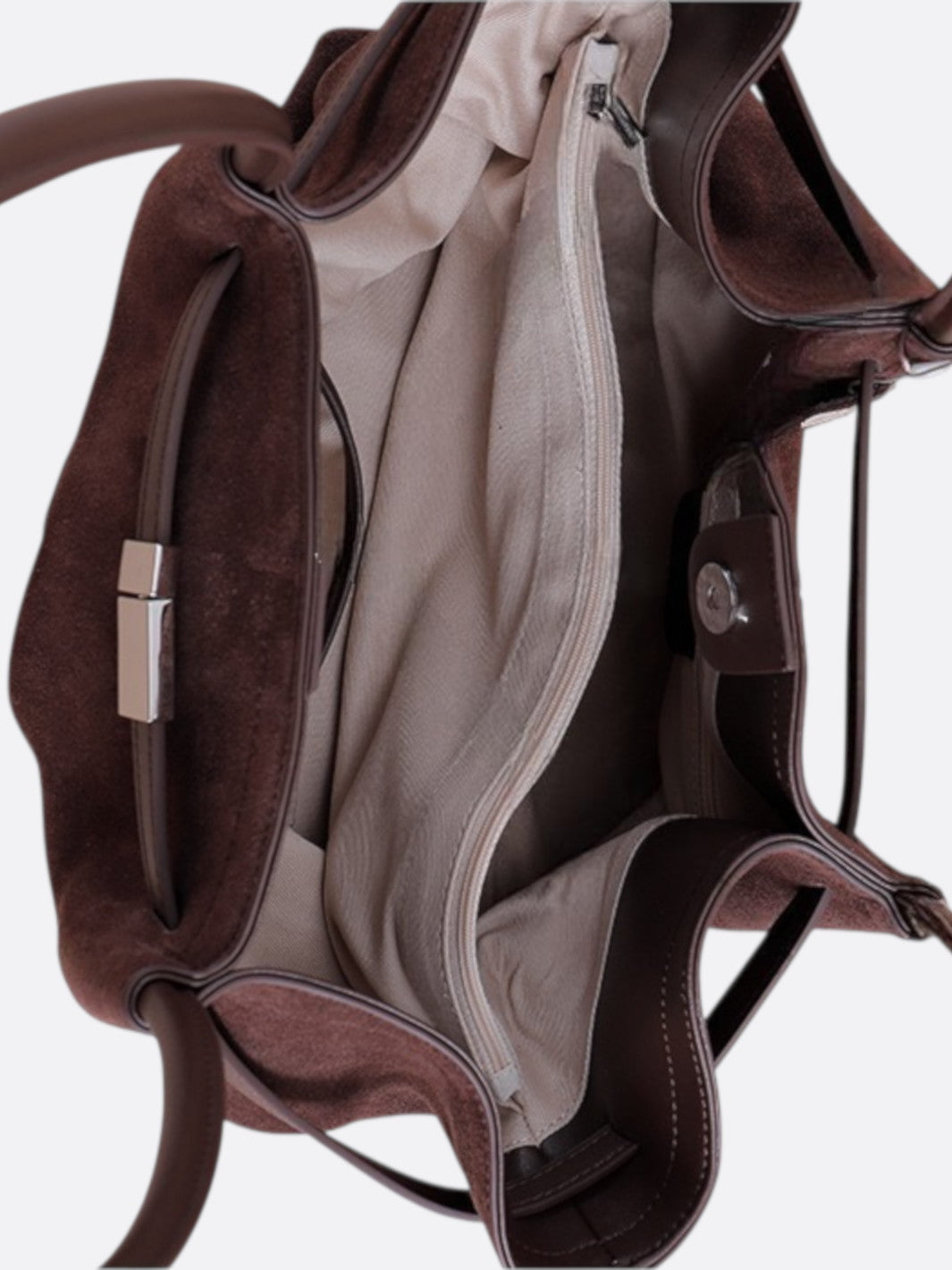 Sac cabas en daim souple <br>Milo
