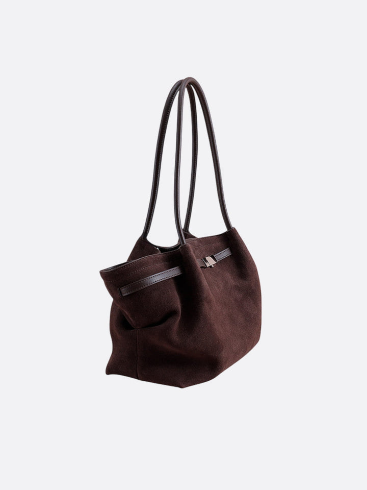 Sac cabas en daim souple <br>Milo