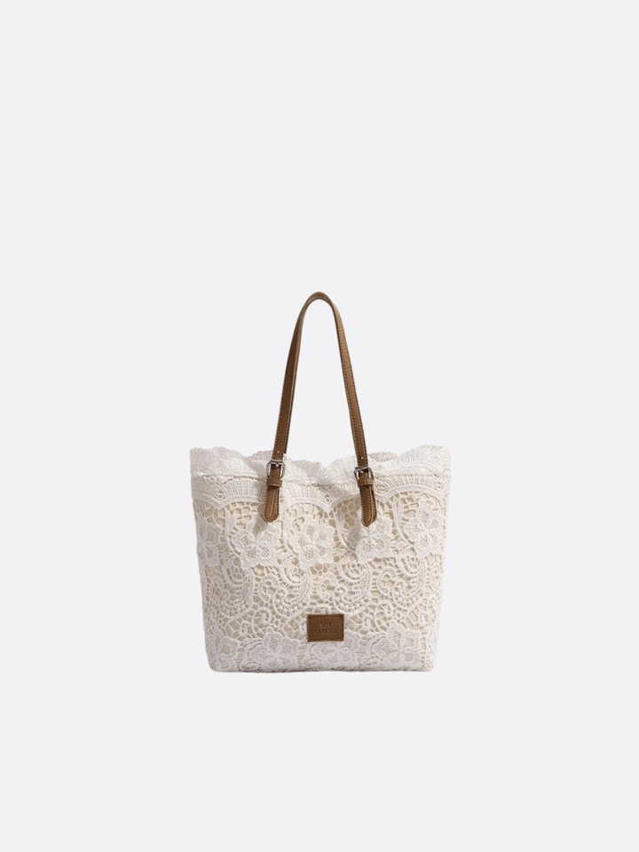 sac cabas dentelle