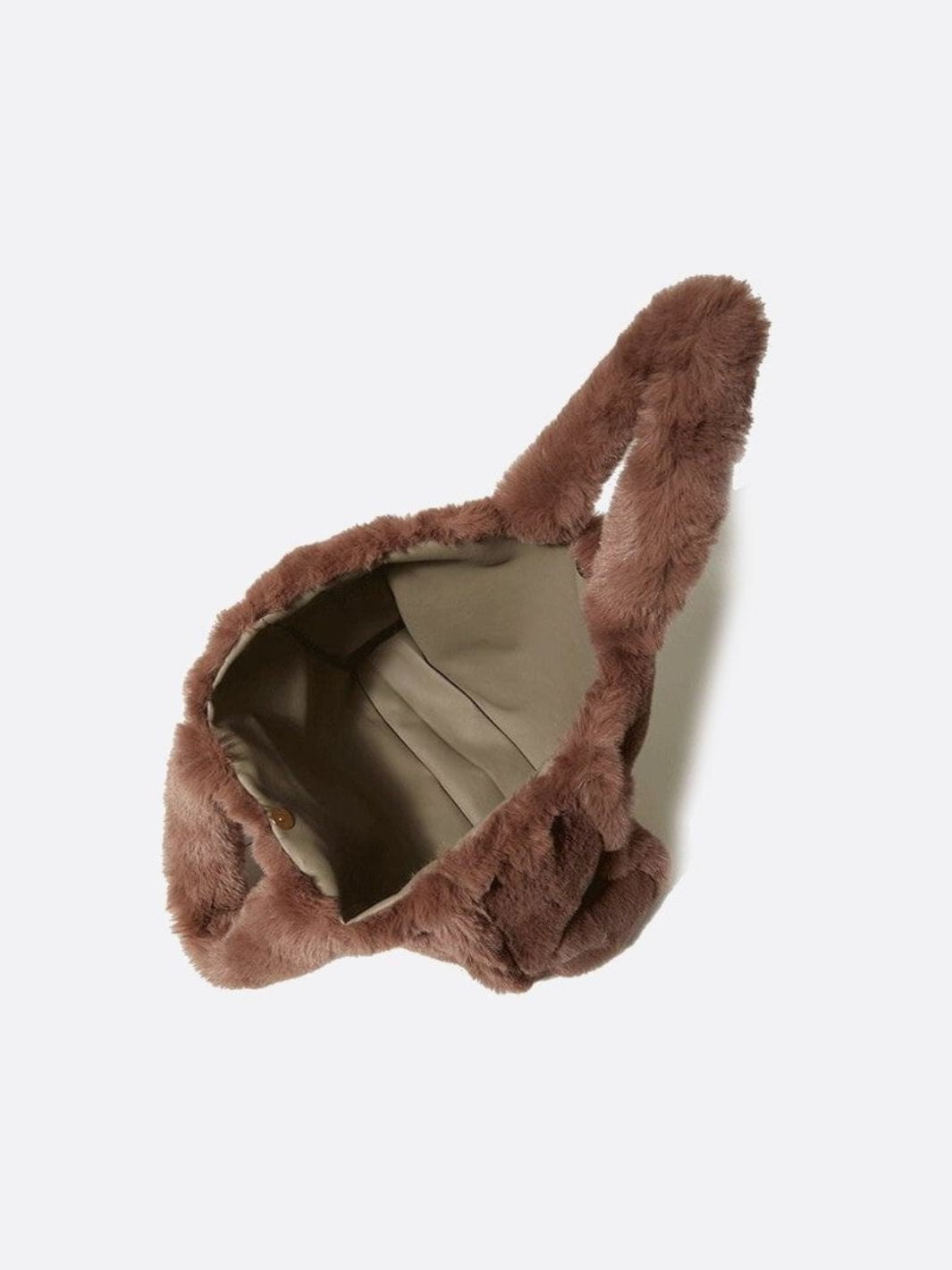 Sac cabas en fausse fourrure <br>Syriel