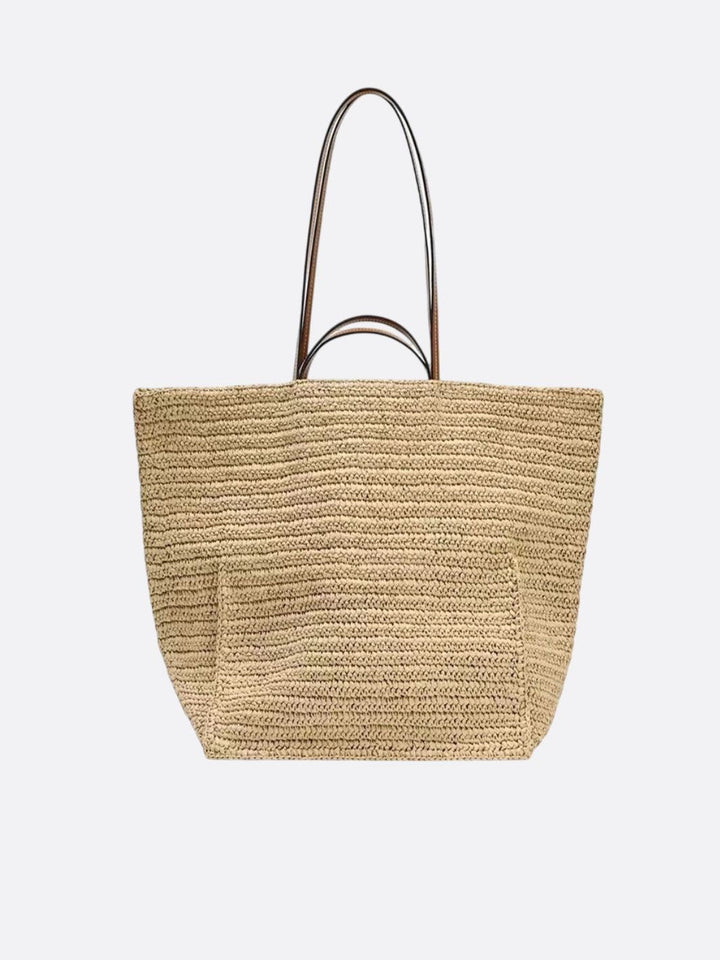 sac cabas raphia