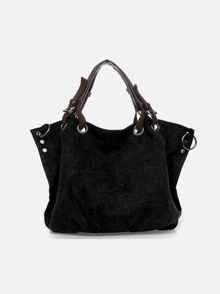 sac cabas toile noir