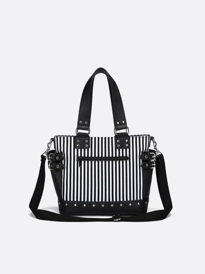 Sac cabas noir et blanc <br>Marvello