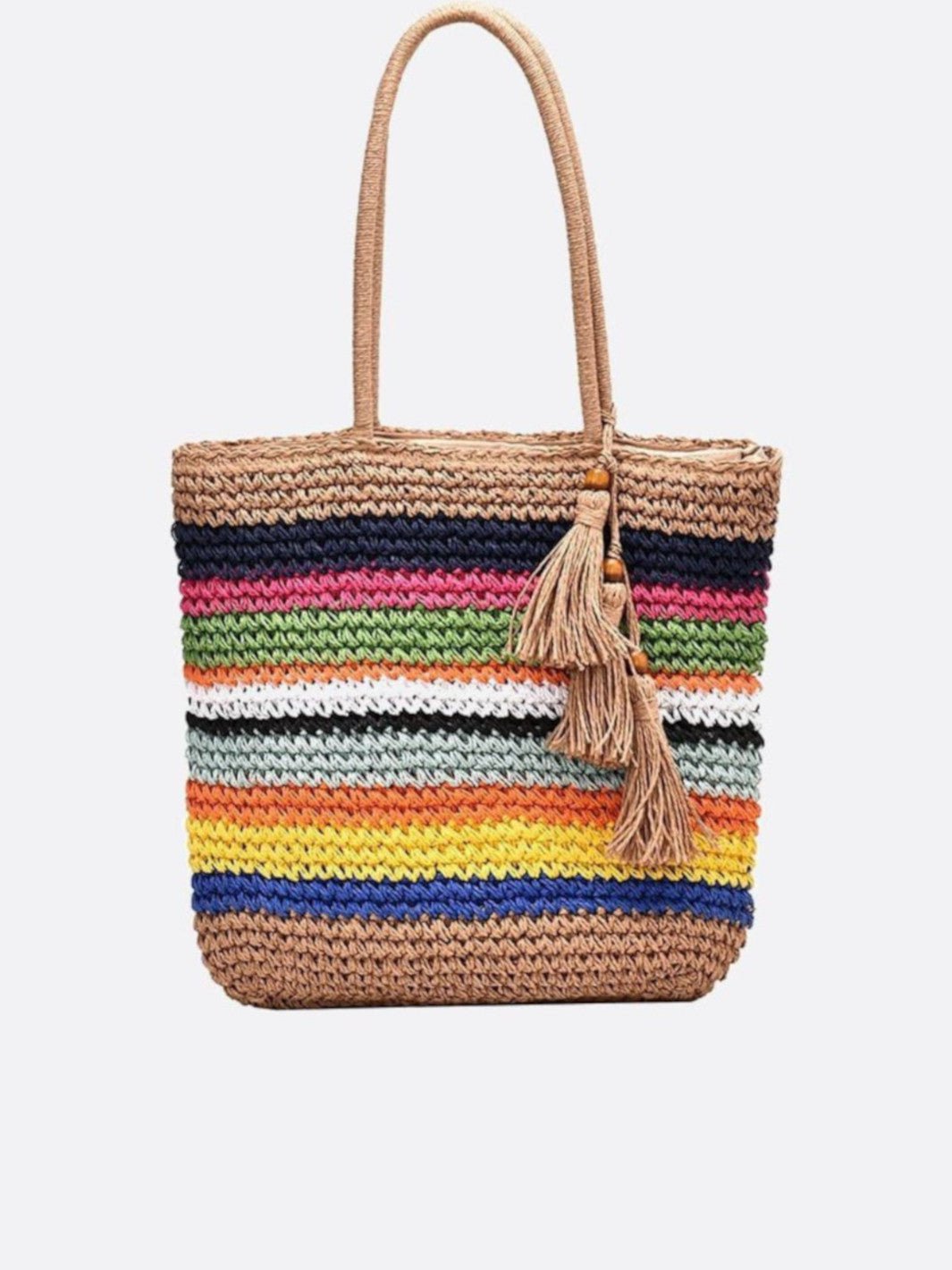 Sac cabas rayé