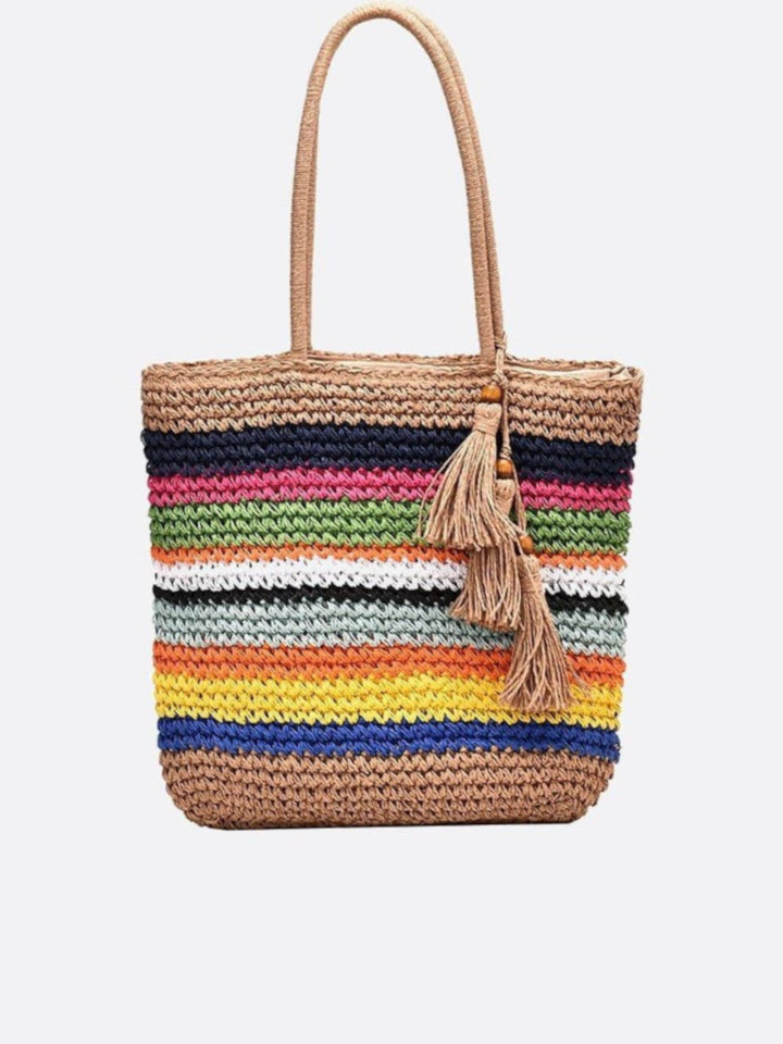 Sac cabas rayé