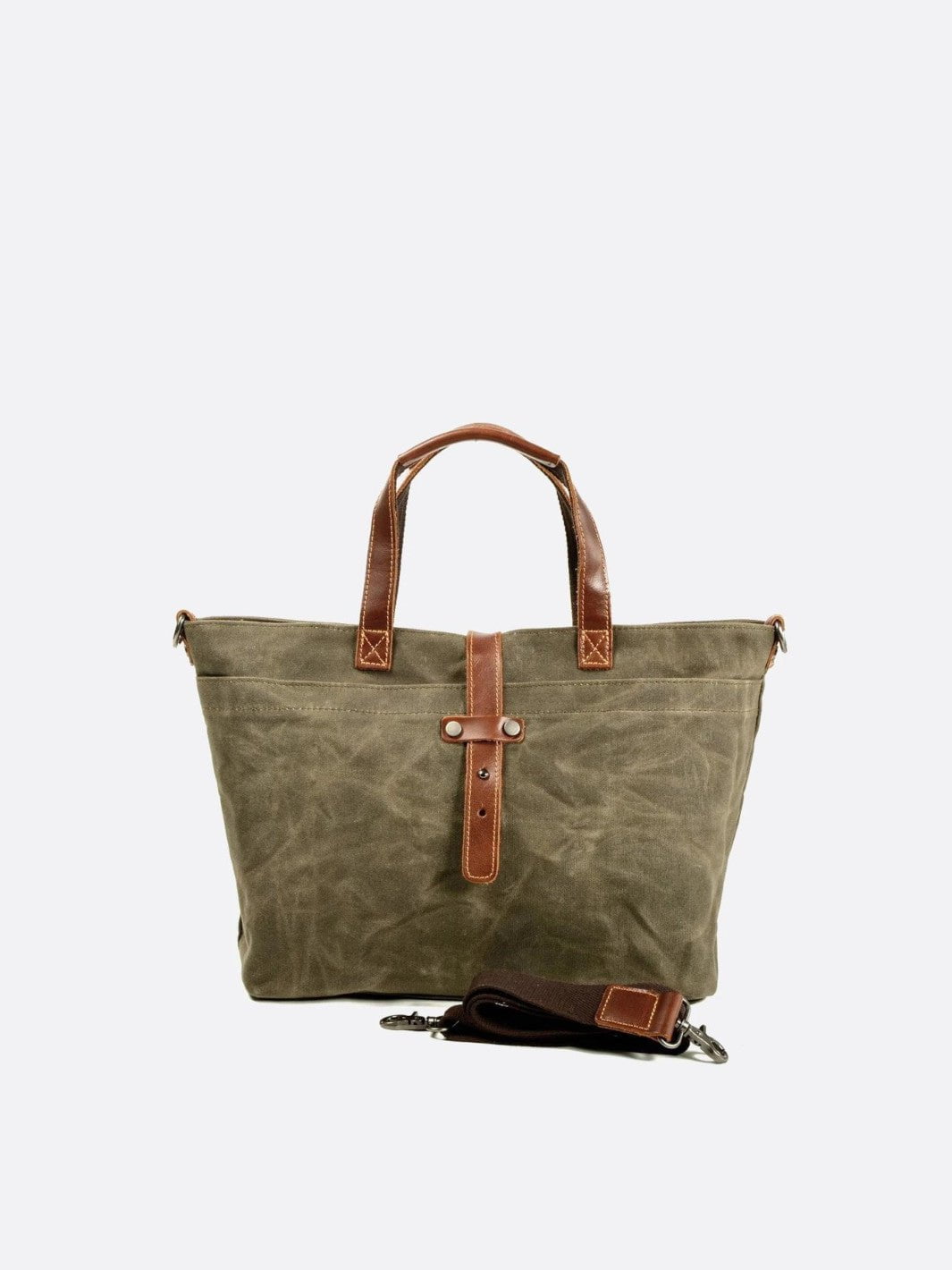 Sac cabas toile kaki