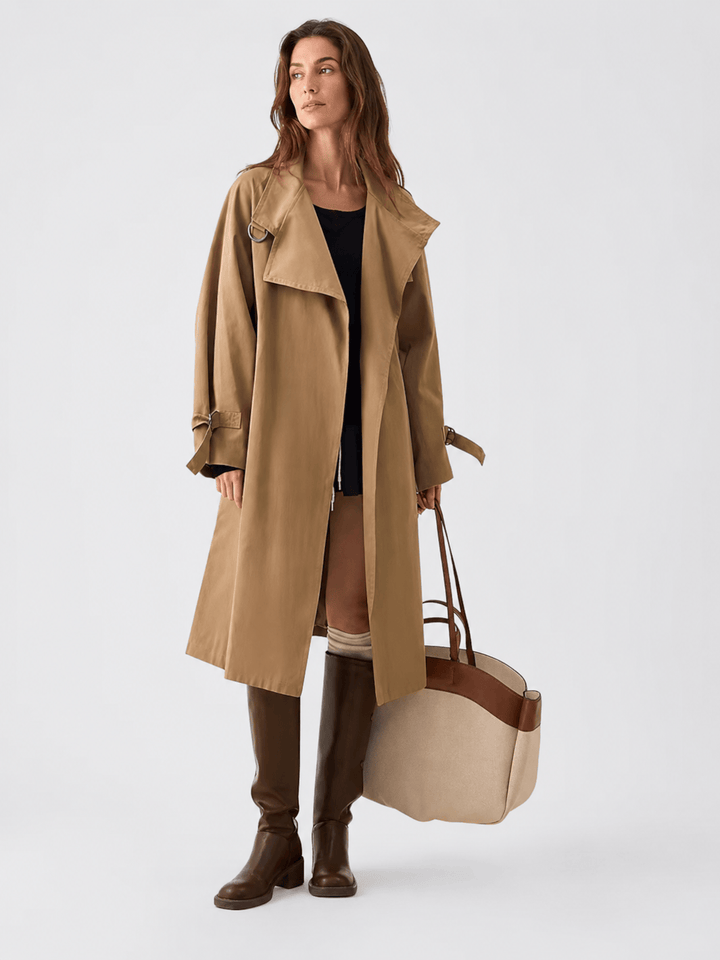 Sac cabas toile et cuir femme